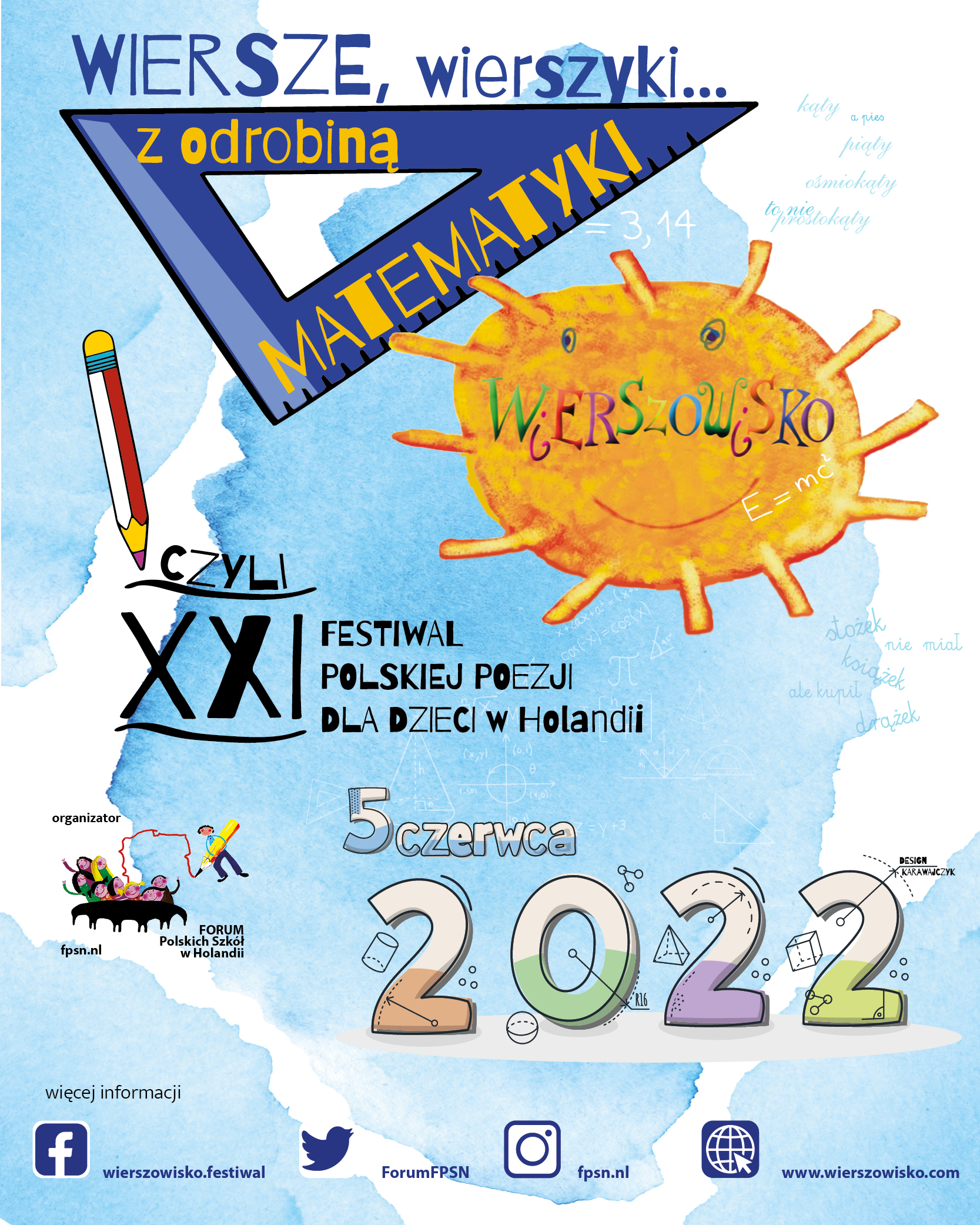 Plakat Wierszowiska 2022